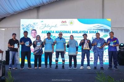 Majlis Perasmian Jelajah Agenda Nasional Malaysia Sihat (ANMS) dan Bulan Malaysia Sihat Sejahtera (BMSS) 